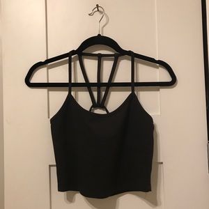 Nasty Gal Black Crop Top